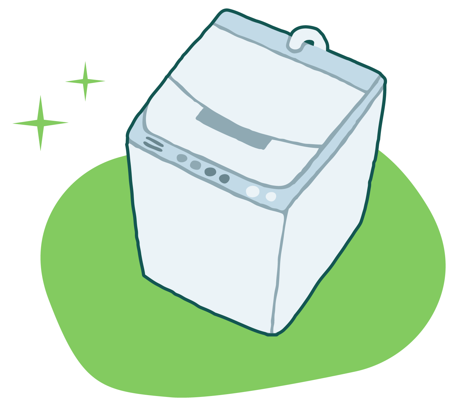 毎日使う洗濯機を衛生的に保ちます